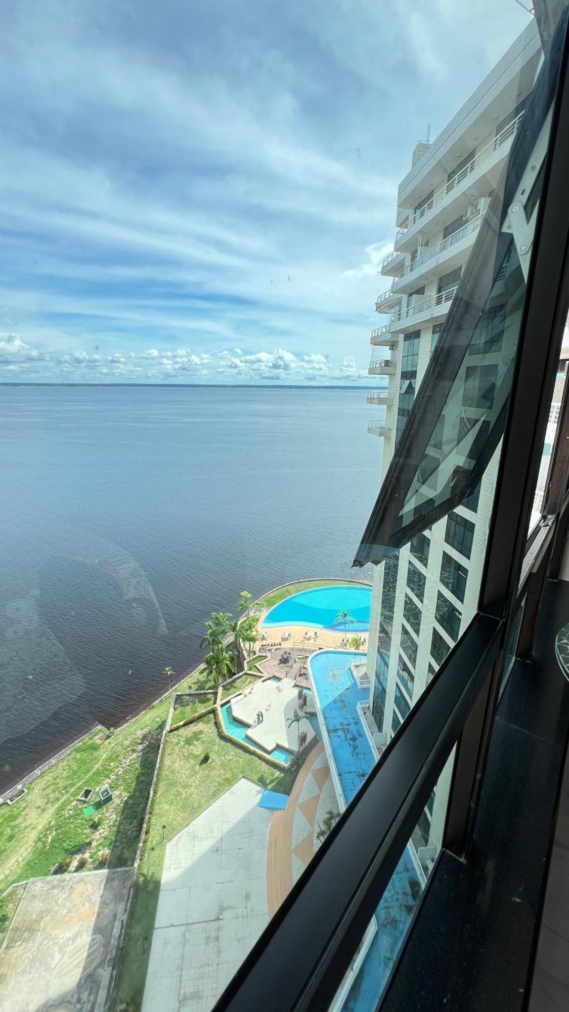 Flat No Condominio Do Edificio Tropical Executive E Residence Com Vista Para O Rio Nin Ngoại thất bức ảnh